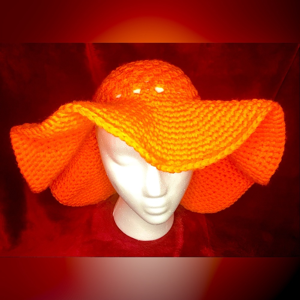 Handmade Crochet Floppy Sunhat